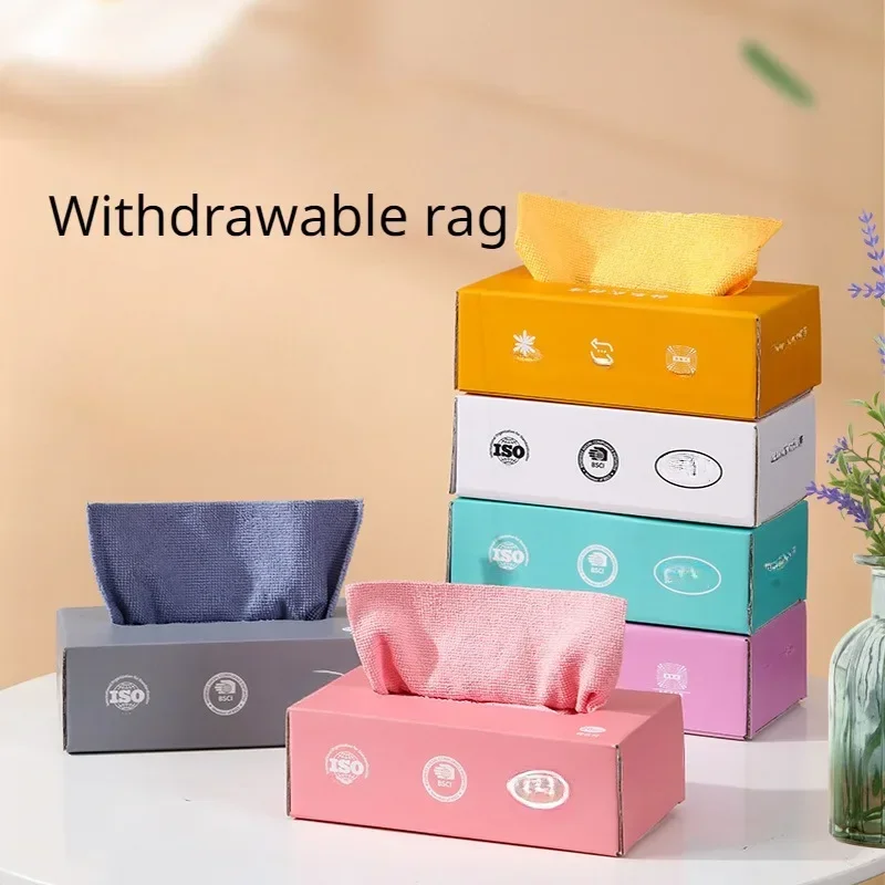 

20PCS Lazy Rag Cleaning Cloths Ultra Absorbent Reusable Non-Stick Degreasing Quick Drying Versatile Cloths Kitchen Cleaning