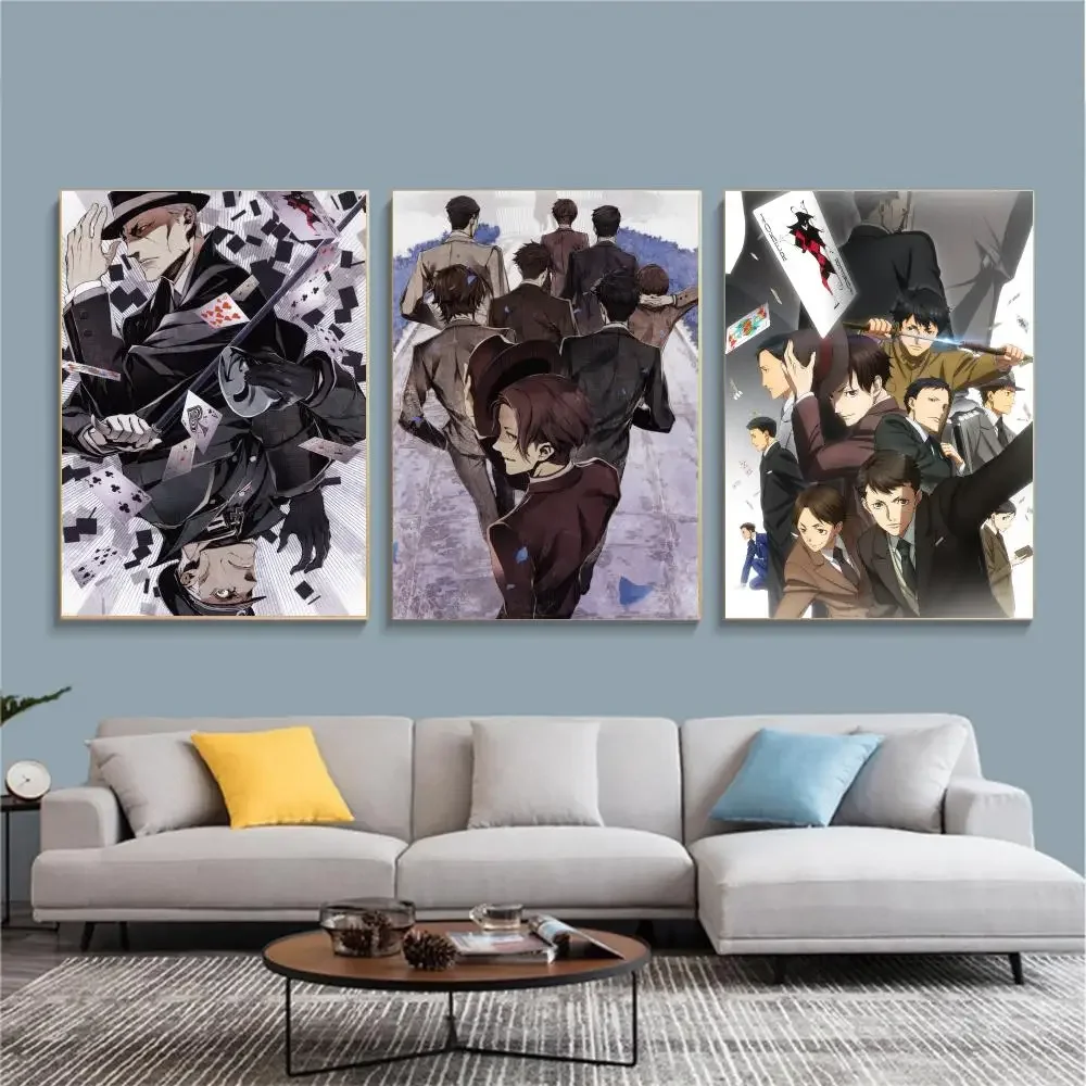 anime J-Joker Game-E Painting Calligraphy Nature Inspired Artwork for Living Room  Home Decoration