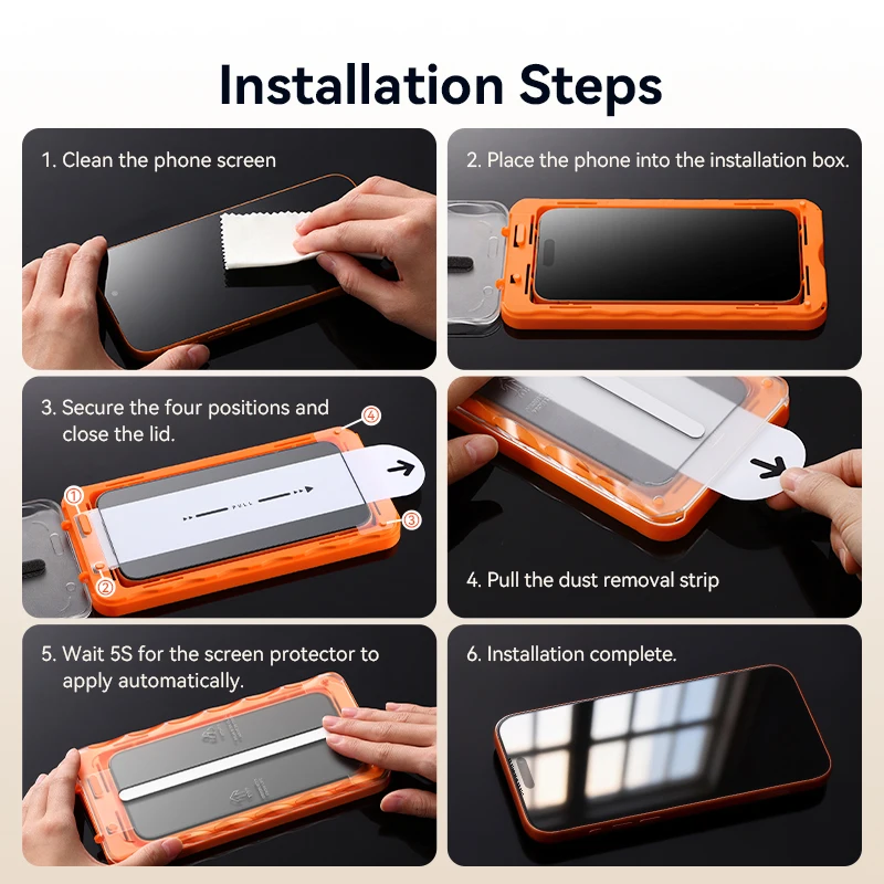 Joyroom for iPhone 18 17 16 Fu - đánh giá và giá Glass Protector Auto