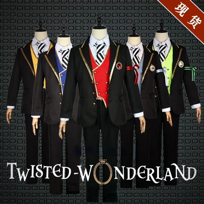 Anime Spiel verdreht Wunderland Cosplay Kostüm Männer Schuluniformen Rätsel Floyd Lilia Cosplay Kostüme für Halloween-Party