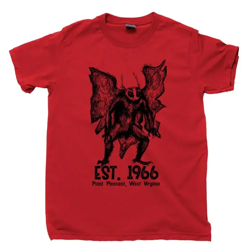 Mothman T Shirt Jackalope Bigfoot Sighting Cryptid Hunter Monster UFO Aliens