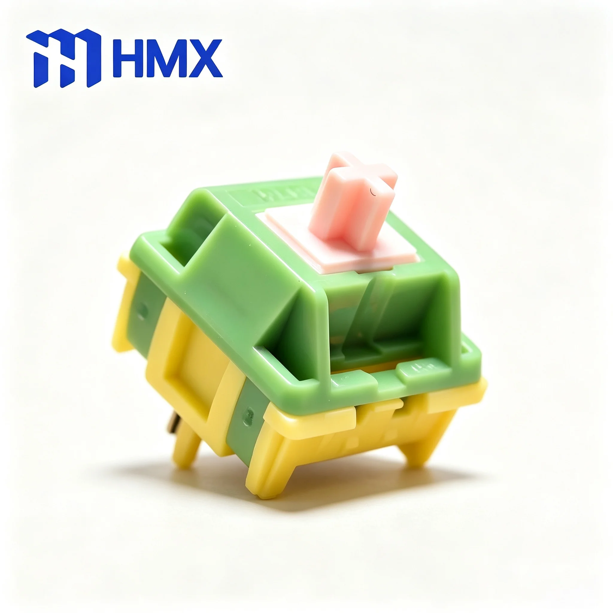 Interruttori HMX Lotus P2 POM PA12 Lineari Meccanici per Tastiera, 45g, Risposta Nitida, Lubrificazione per Tastiera HMX Clack