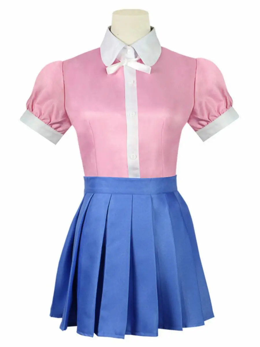 Nouveau loween Cosplay Costume école orm femme de chambre Costume Fem Waitr tenue Sinoball roue danse 2 Super Crime bois Mikan