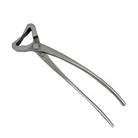 1 Set 5 pieces 8 inch Narrow Handle Bonsai Tool Set Root Cutter Knob Cutter Wire Pliers Leaf Trimmer Trunk Splitter Garden Tools