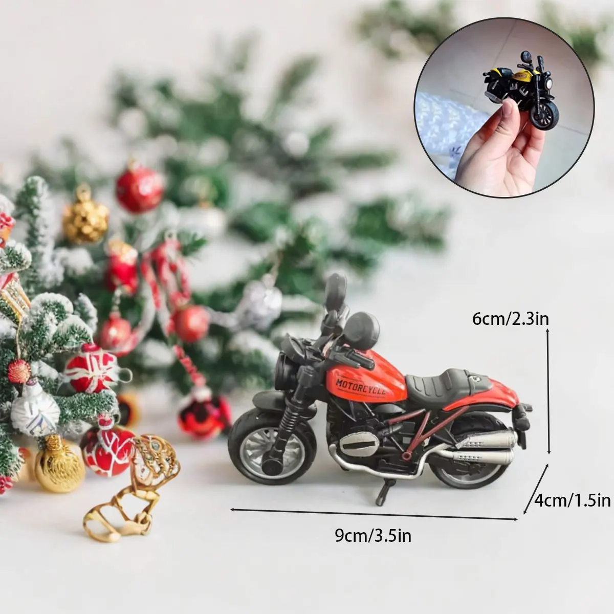 1 個オートバイモデルのおもちゃミニ車の装飾アクセサリー少年ギフト合金車子供の誕生日プレゼント