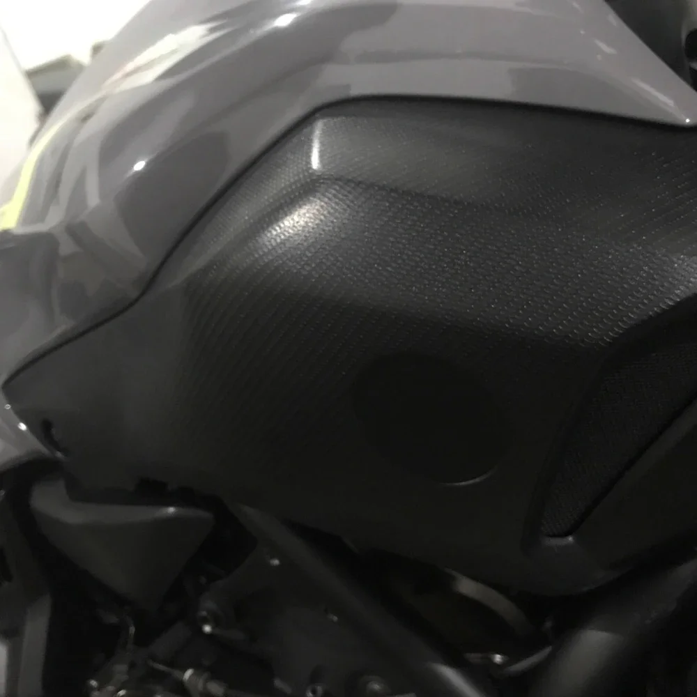 MT07 Tank Side Cover Fairing Fuel Gas Panel Cowl Frame Bodywork Injection Moto Parts for Yamaha MT-07 FZ07 FZ-07 FZ MT 07 Carbon