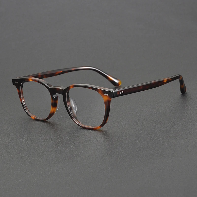 Top Quality Handmade Acetate Square Optical Glasses Frame Men Women Vintage Prescription Computer Eyeglass Frame Fashion Eyewear