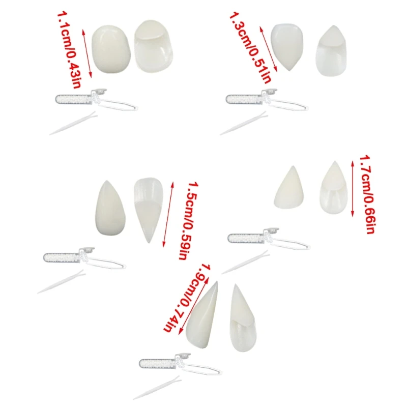 Conjunto decoração dentaduras Halloween com dentes para mulheres, homens, crianças, adolescentes, dropshipping