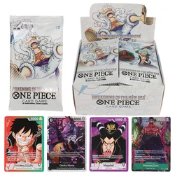 40/300 pçs anime cartão de uma peça tcg OP-05 luffy zoro shanks cartão de coleção de negociação para crianças brinquedos de presente