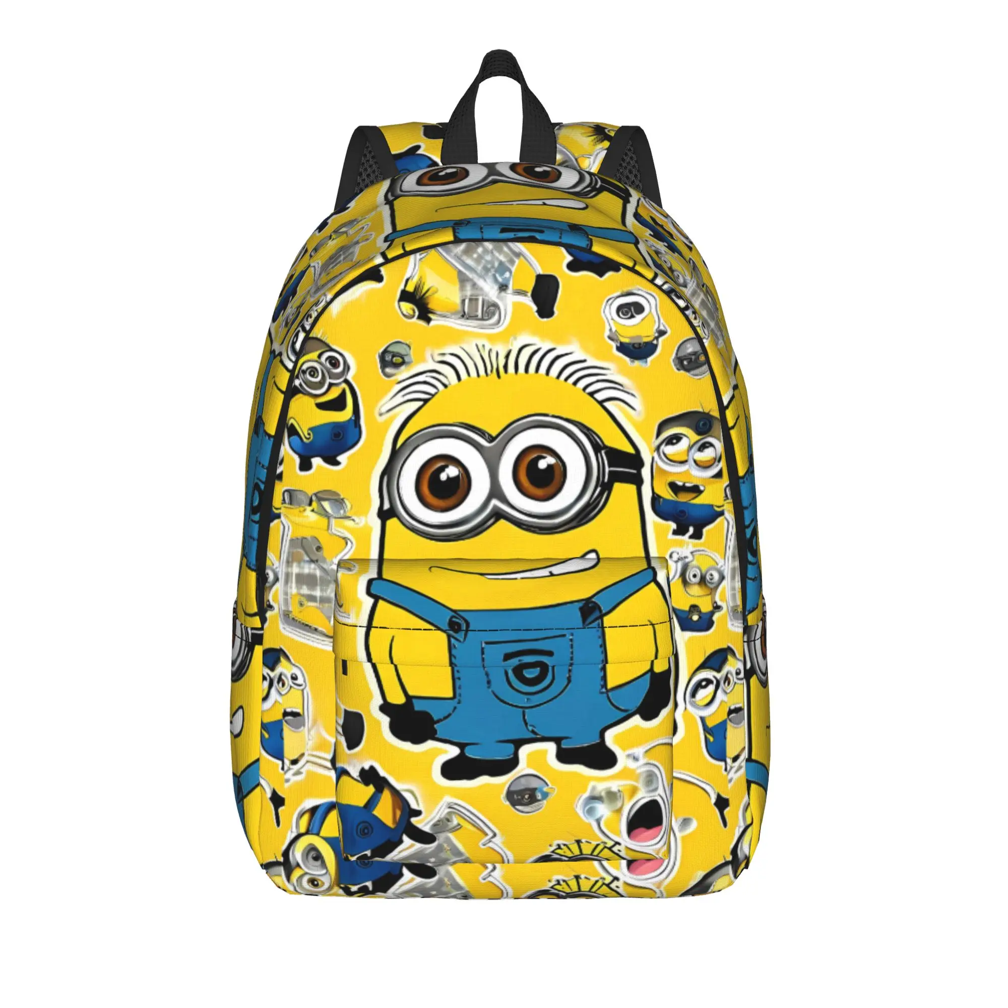 Cartoon M-Minions Print Backpack  Sport Backpacks Women Men Colorful Durable High School Bags Streetwear Rucksack