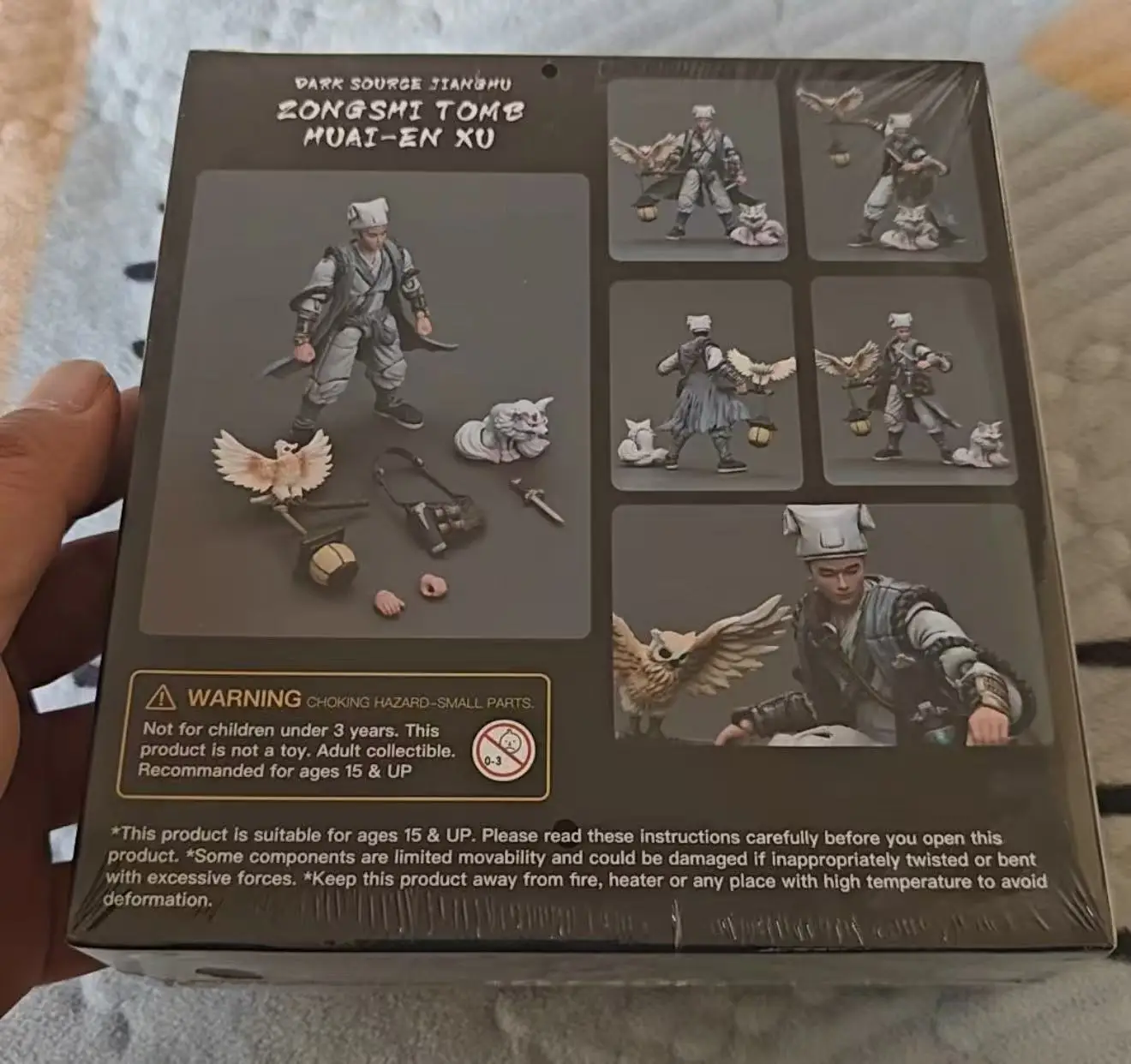 【ZW】JOYTOY 1/18 Action Figure Dark Source Jiang Hu Zongshi Tomb Huai En Xu