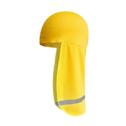 Cycling Sun Shade Cooling Cap Outdoor UV Protection Wide Brim Elastic Polyester Hard Hat Neck Protector For Fishing Hiking Hot