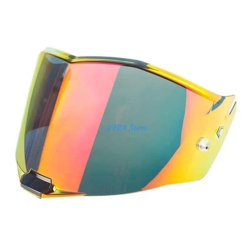 U13C kompatibel für FF805 Sun Visor Vollge Gesicht Sunshield Street Motorräder Helm Wind Sonnenschutzlinse Anti-Scratch