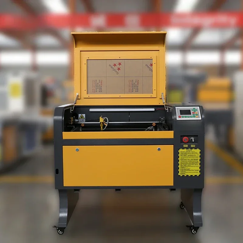 Precision Fiber Laser Engraving Machine 50w 60w 80w 100w Metal Wood Pipe Glass Industry Carbon Dioxide CNC Laser Cutting Machine