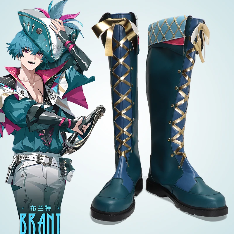 

Brant, ботинки для косплея, обувь для игры, обувь с волнами, обувь «Трипа дурака», Rinascita, обувь для вечеринки на Хэллоуин