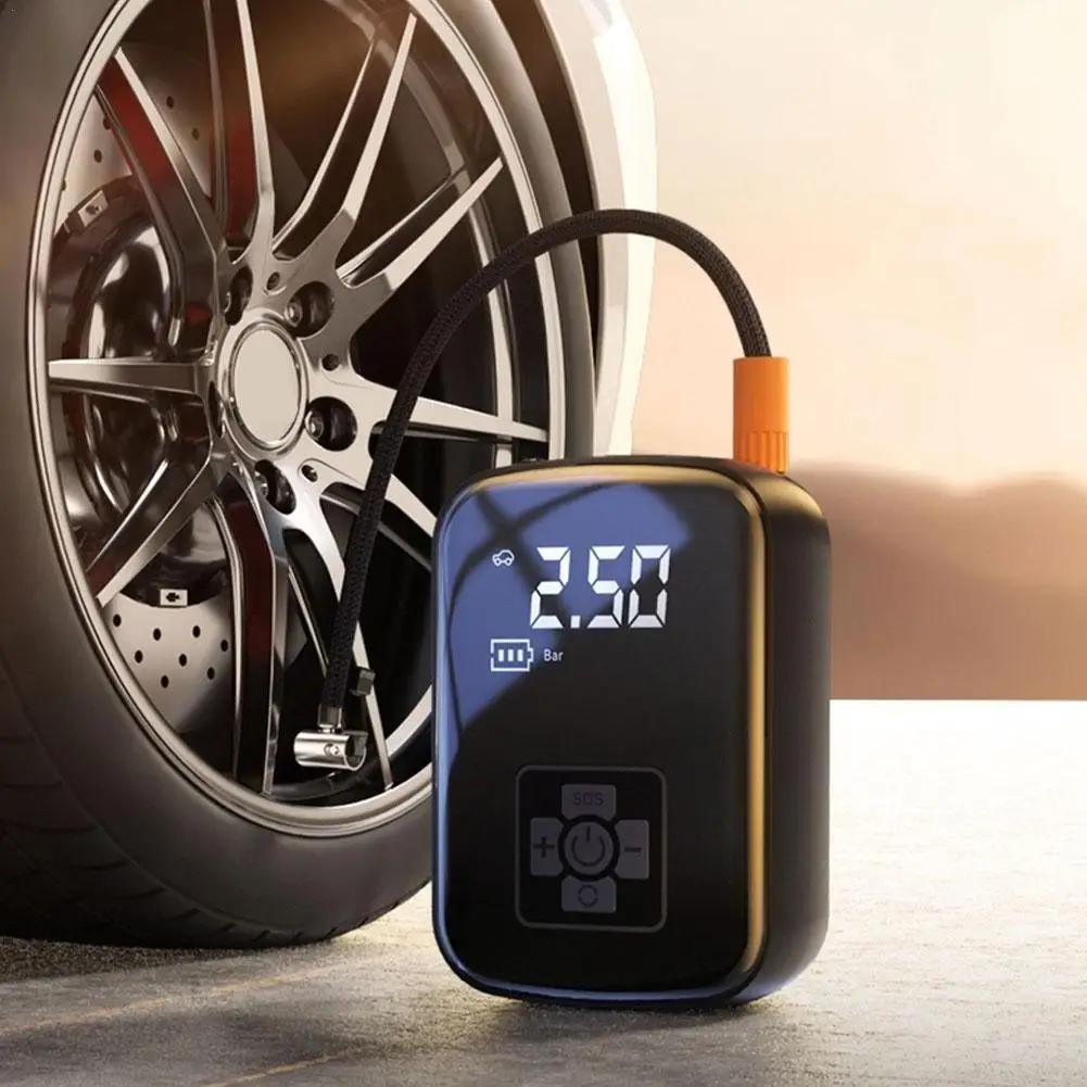 

150PSI Car-mounted Wireless Air Pump Car Portable Air Pump Electric Car/Motorcycle Uses Tire Pump To Inflate Multifunction ﻿