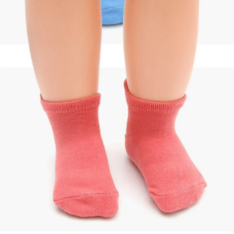 6Pcs Children Short Socks Summer Breathable Soft Cotton Mesh Floor Socks for Boys Girls Fashion Striped Kids Dispensing Socks