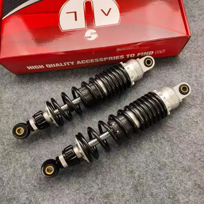 YMVP Motorcycle Rear Shock Absorber 250-330mm - New Double Spring Universal Replacement Parts