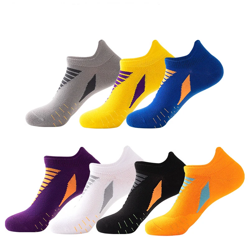 Spring and summer new running socks professional sports socks quick-drying outdoor basketball socks short