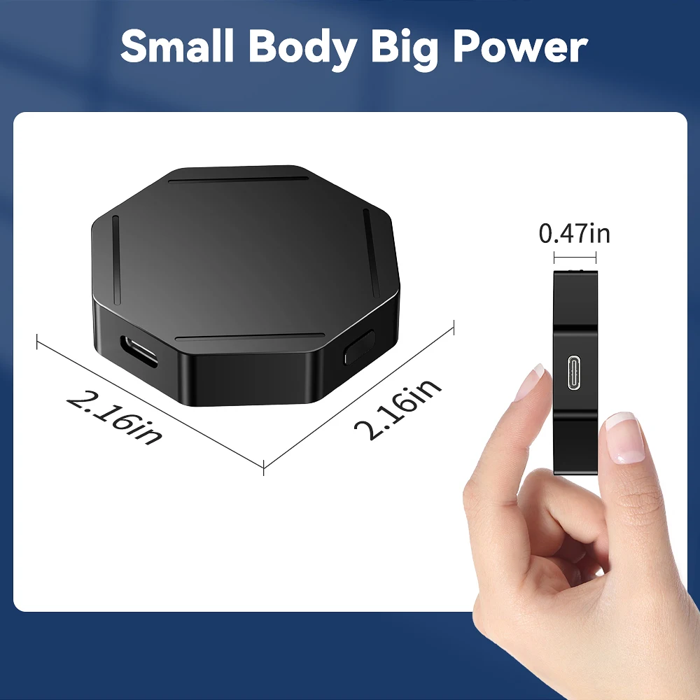 C11 محول CarPlay اللاسلكي Android Auto اللاسلكي سبوتيفي لمازدا تويوتا مرسيدس بيجو فولفو كيا 2 في 1 Carplay AI Box #6