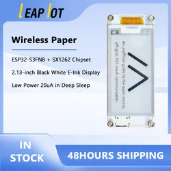 Heltec Wireless Paper Meshtastic ESP32 SX1262 LoRa Smart Price Tag E-ink Display Zestaw urządzeń IoT z ekranem 2,13 cala WiFi BLE