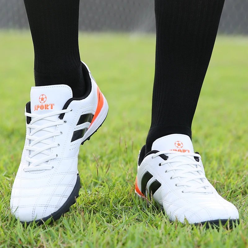 Messi-Chaussures d'entraînement montantes pour adultes et adolescents, respirantes, authentiques, professionnelles, football, ongles cassés, femmes, enfants, hommes