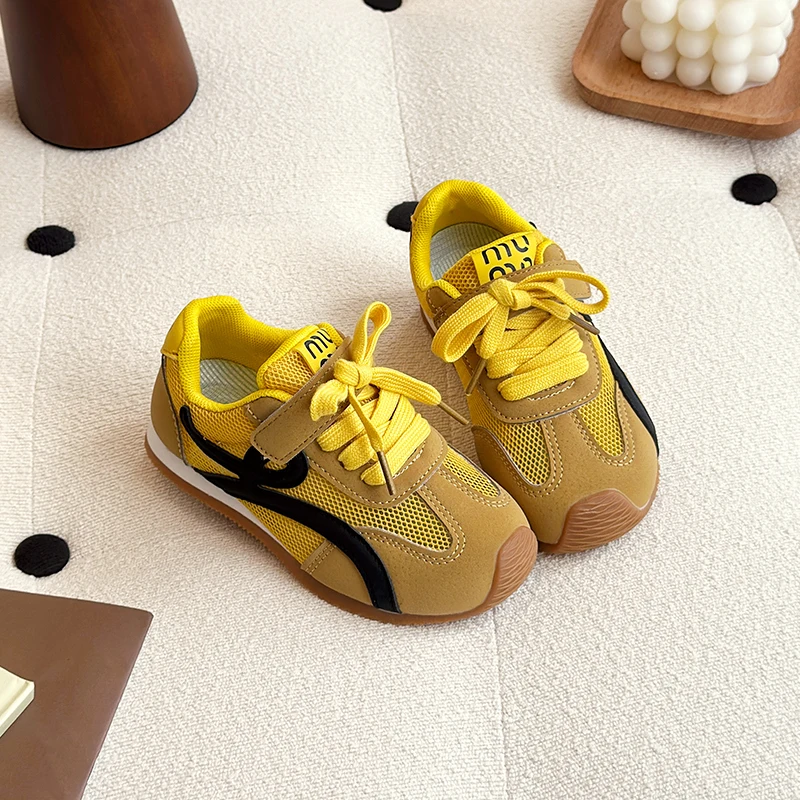 Childrens Sneakers Mesh Breathable Kids Casual Shoes 2025 New Summer Anti Slip Soft Sole Boys Girls Fashion Outdoor Sports Shoes view 5