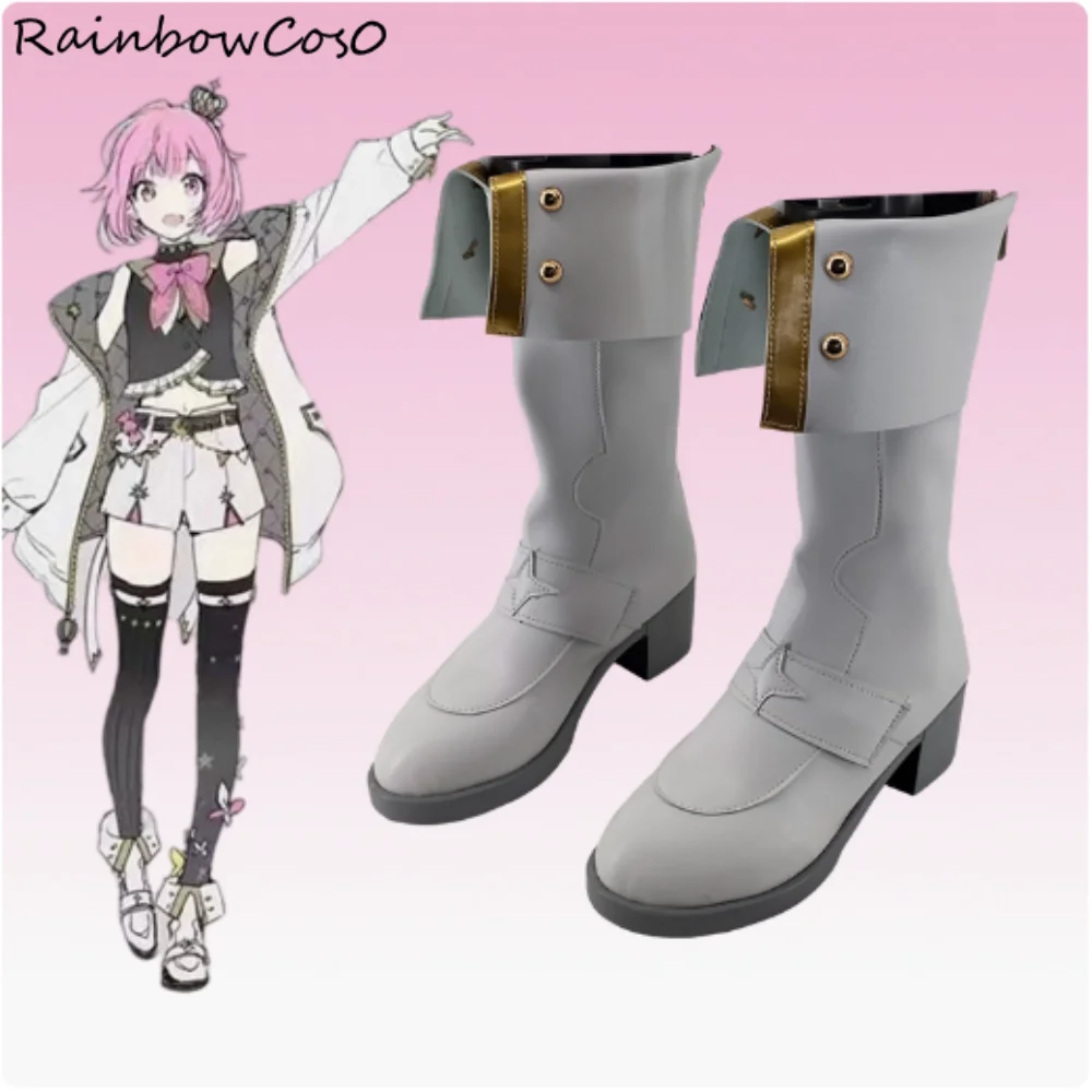 

Otori Emu Project Sekai PJSK Cosplay Shoes Boots Game Anime Party Halloween RainbowCos0 W4738