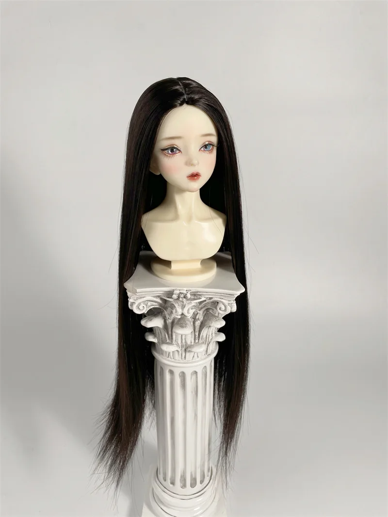 Bjd Wig Soft Silk Split Simulation Antique Style 1/3 1/4 1/6 Long Hair Rough Factory Spot Quick Hair