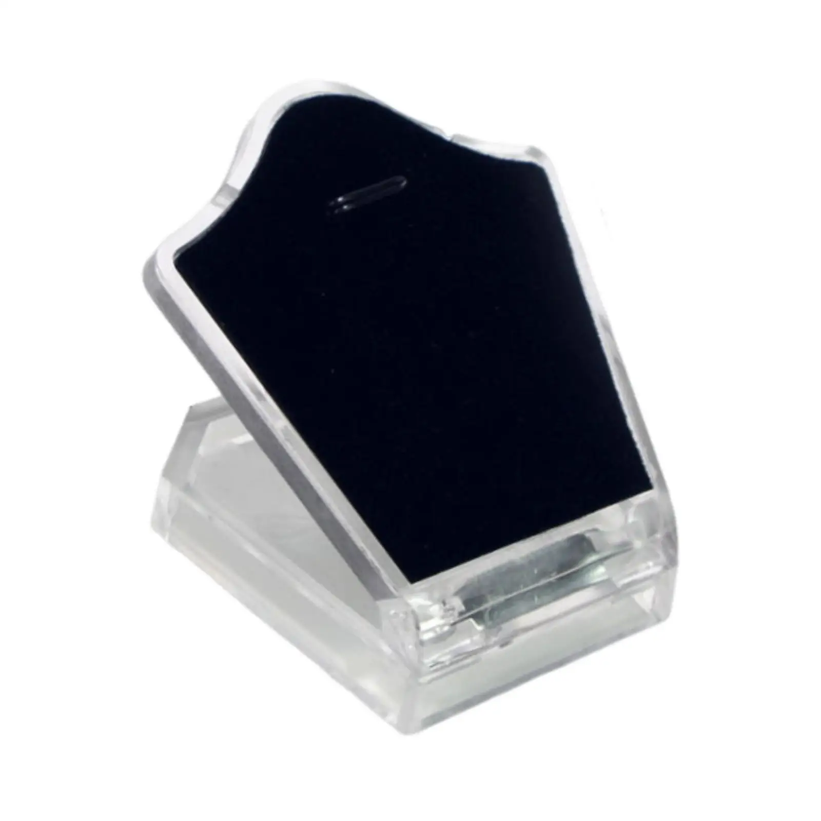 Jewelry Organizer Display Stand Acrylic Necklace Holder Showcase for Home Vanity Table Exhibition Use