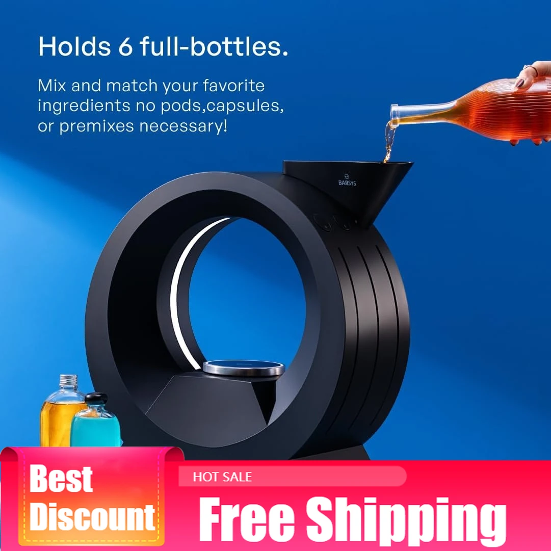 

Суперскидка: Аппарат для приготовления коктейлей 360 (черный) – Умная машина для маргариты и домашний барный прибор для смешивания напитков