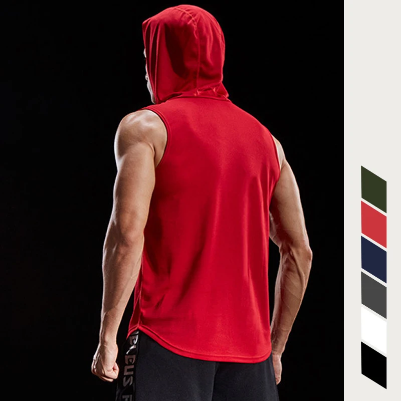 Men's Outdoor Running Fitness T-shirt Hoodies Quick Dry Sport Shirt Men Top Gym Trainning Exercise Coat Male Sweater Clothes 537