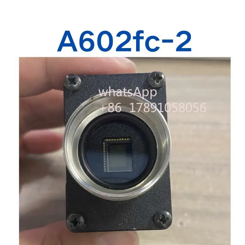 Câmera colorida CCD industrial A602fc-2 usada testada OK e enviada rapidamente