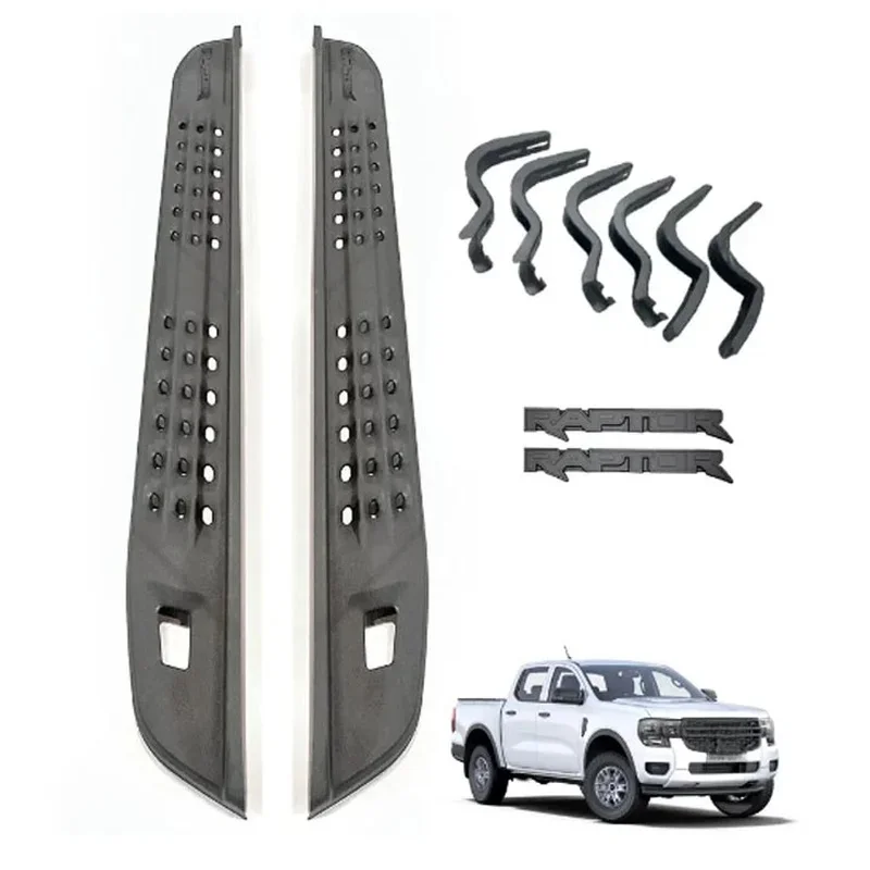 Car Accessories 4x4 Steel Side Step  Style 22-On Ranger Next Gen Pickup Exterior Accessories
