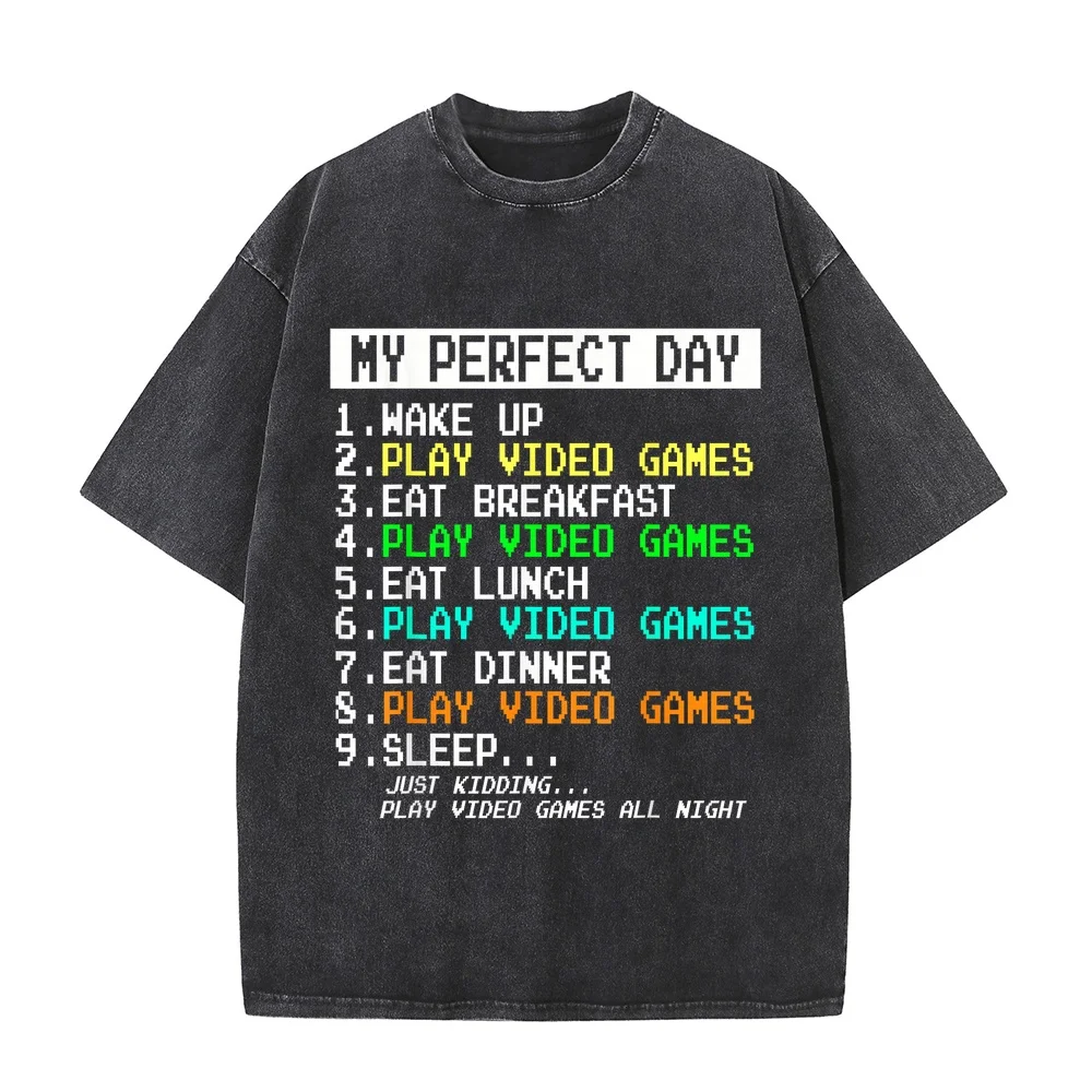 Gaming Apparel Video Game Gamer Gifts Men Boy Funny Humor T-Shirt Women's Oversize Men's Short Sleeve Tee New In Tops & Tees