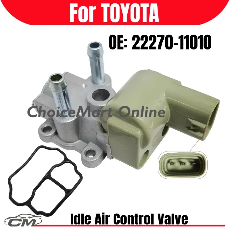 Válvula de Controle de Ar em Marcha Lenta (IACV) 22270-11010 para Toyota Paseo Tercel 1995-2000 1368000400 AC198 AC4025 2H1319