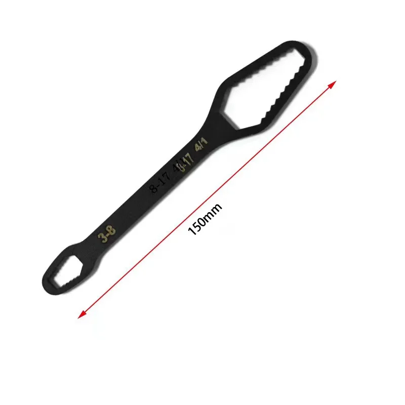 3-17mm Universal Torx Wrench Self-tightening Adjustable Glasses Wrench Board Double-head Torx Spanner Hand Tools for Factory view 4
