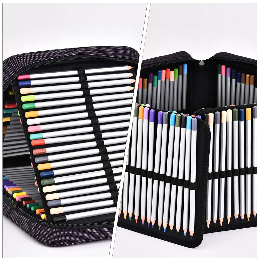 smooth-finish-multi-layer-pencil-pouch-for-pens-and-color-pencils-large-capacity-stationery-holder-portable-art-supplies-bag