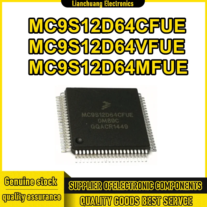 

MC9S12D64CFUE MC9S12D64VFUE MC9S12D64MFUE QFP80 IC chipset New in stock