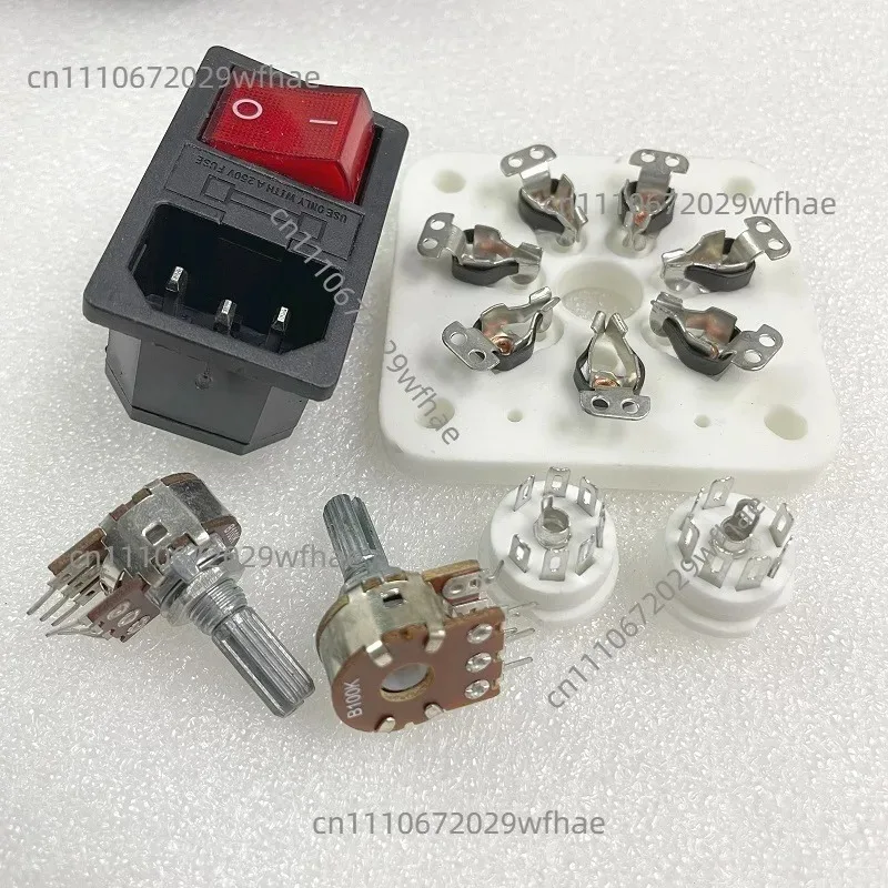 Finished Product Bile Machine Power Amplifier Kit 6J1 FU32 Excluding electronic tubes Deluxe Fever Tube view 6