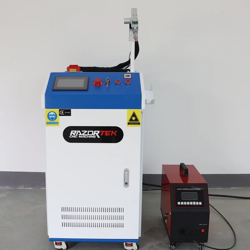 

1500W 2000W Fiber Laser Welding Machine 5in1 Handheld Type Metal battery Welding Machine