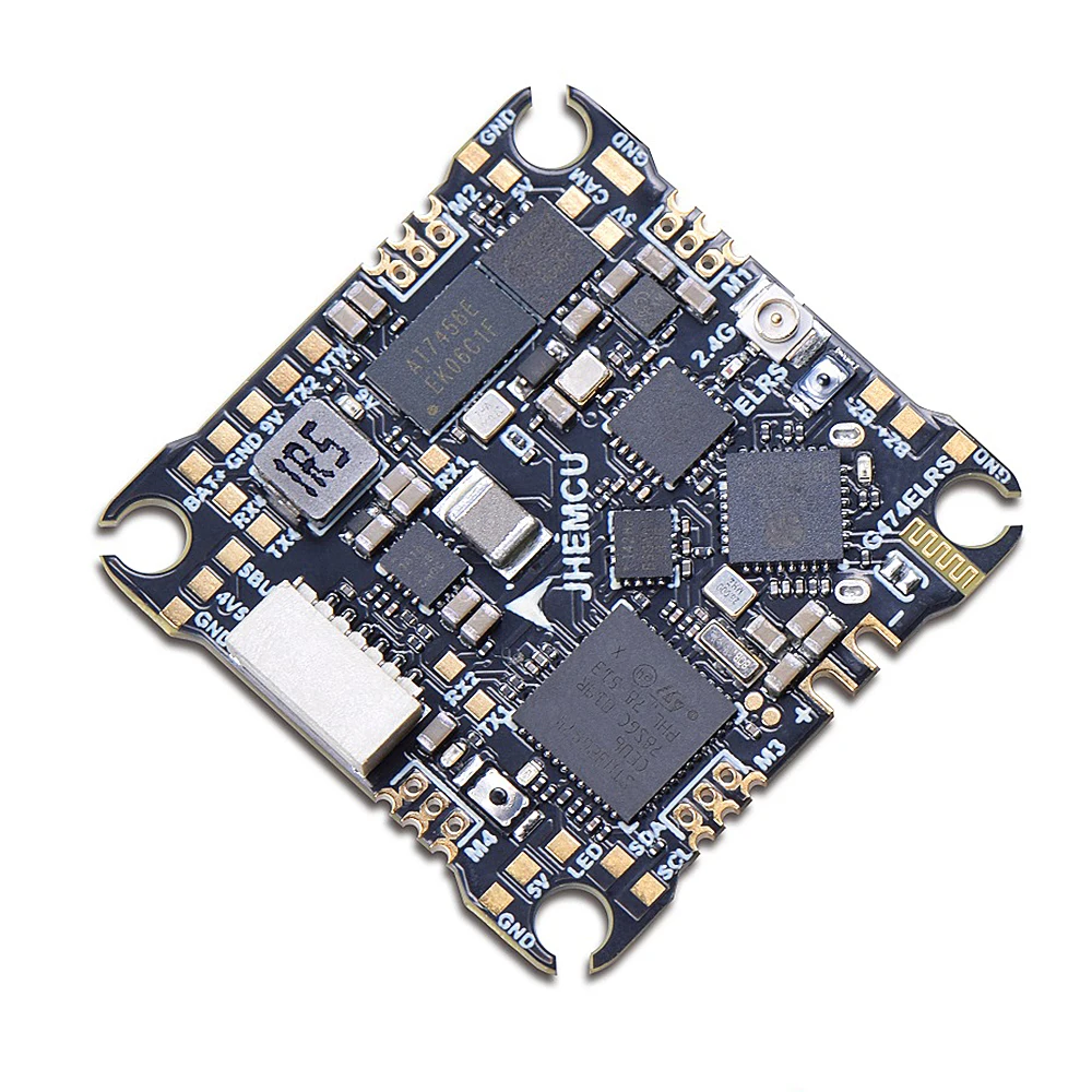 G474ELRS AIO 25x25 Flight Controller OSD-AT7456E With Built-in ELRS 2.4G Receiver And 12A 4-in-1 ESC For 1-2S FPV Drones