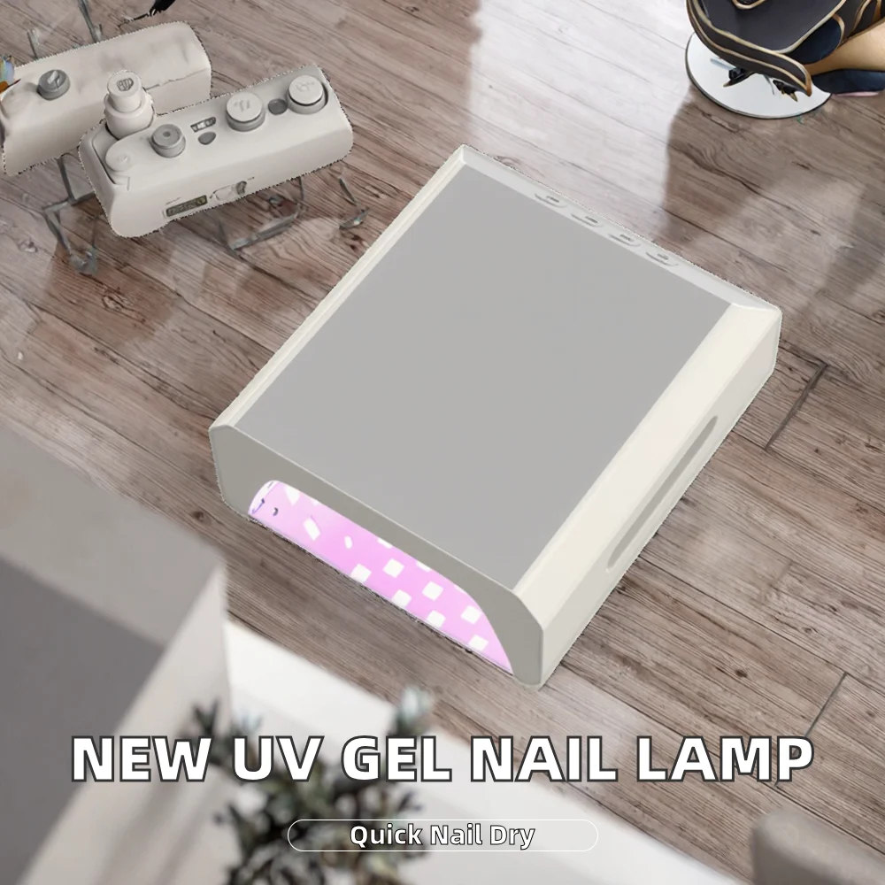 Professional  LED Nail Lamp, Nail Dryer Gel Polish Curing Light Machine,with Automatic Sensor and LCD Screen at Home and Salon