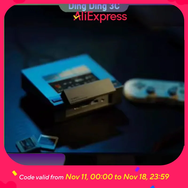 AYANEO Retro Mini PC AM02 8845HS Video Game Consoles 32G+1TB Wireless BT5.2 Mini Gamer with 4" Multi-function Touch Screen Win11