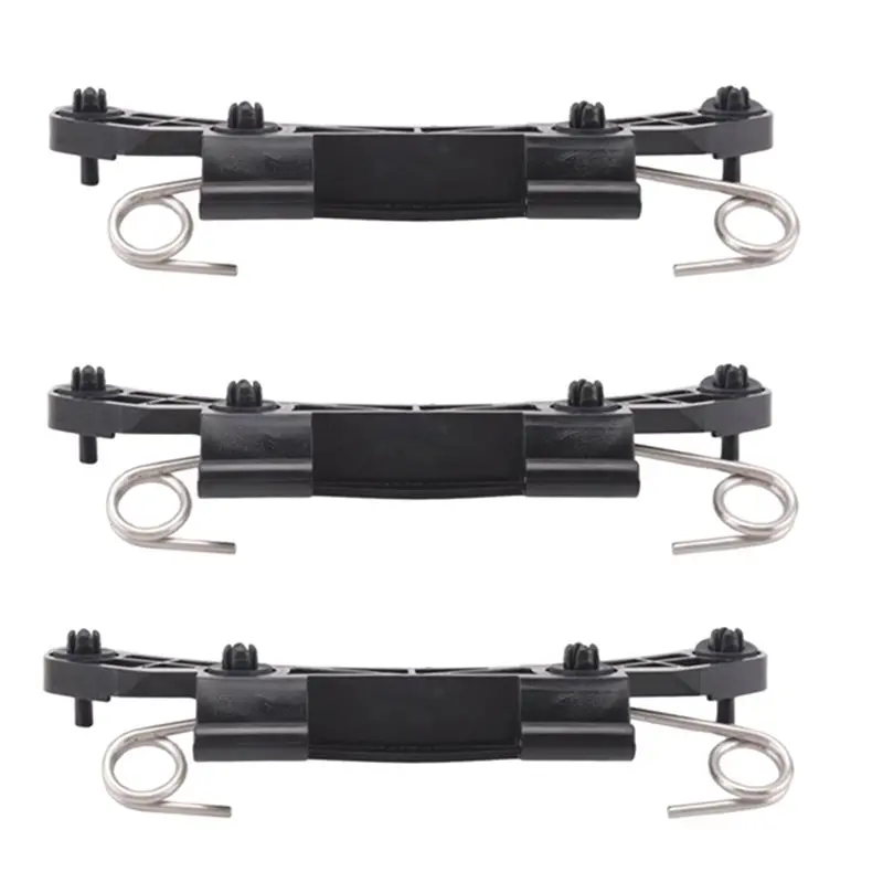 

Fuel Flap Hinge Bracket Tank Hinge For Volvo V70 S60 S80 XC90 3PCS 30649879 9483545 31265160 Car