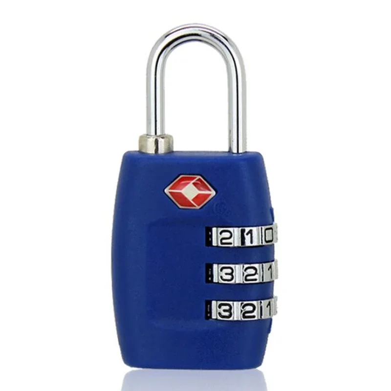 Plastic TSA Customs Combination Password Lock For Travel Luggage Suitcase Anti-theft Code Padlock