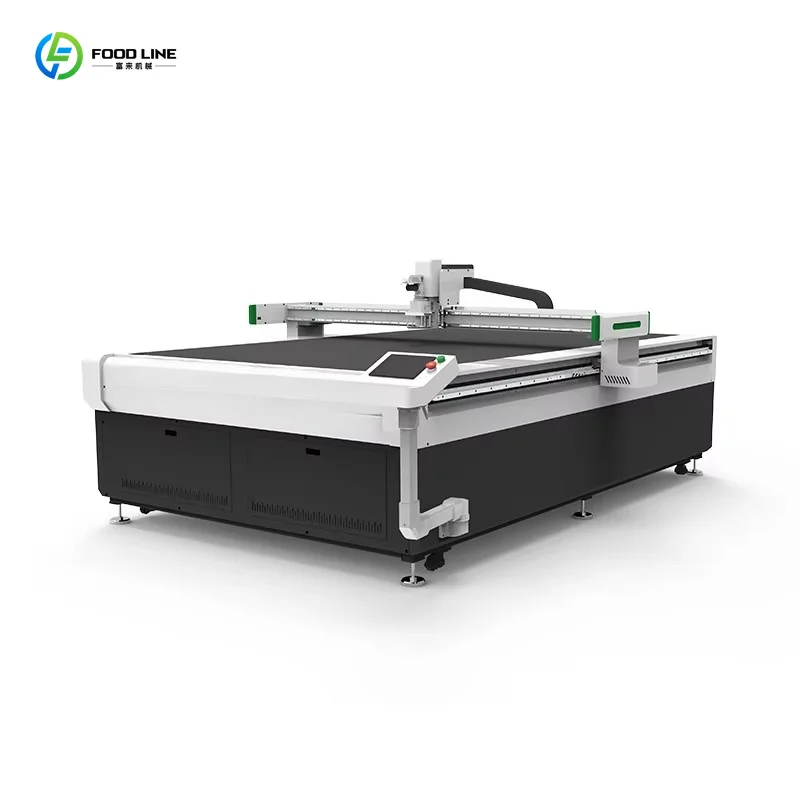 Customized Vibrating Knife Cutting Machine for Mesh Fabric Leather EVA Foam Flexible Materials