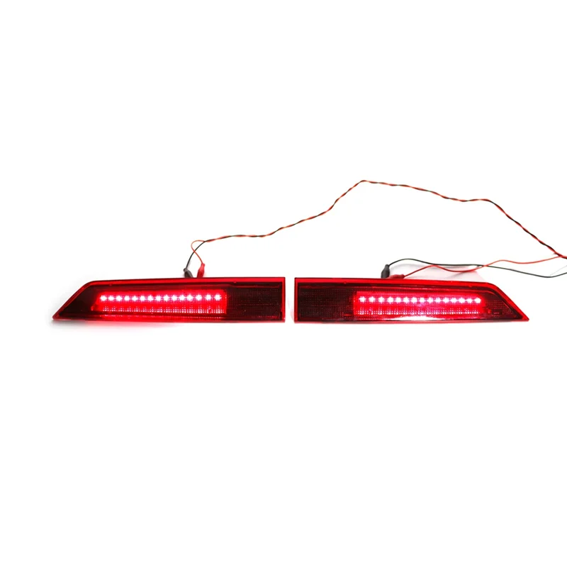 2PCS High Level 3Rd LED Rear Brake Light for Ford Transit Tourneo Custom Barn Door GK21-13N408-AB