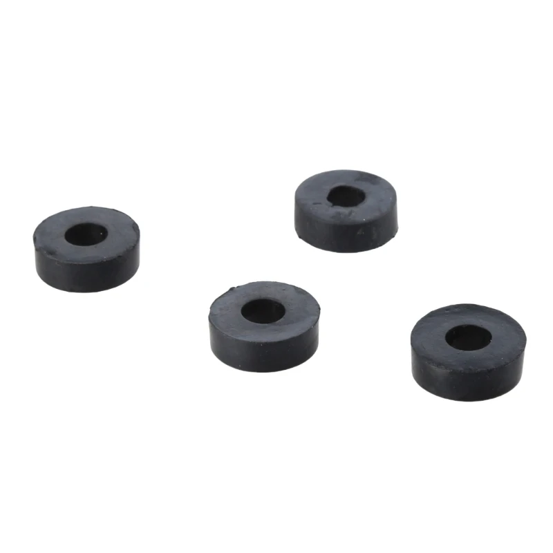 4pcs Precise Crafted Silicone Isolation Pad for Enhances Turntable Stability, Suitable for Garrard 301 Isolators Washer