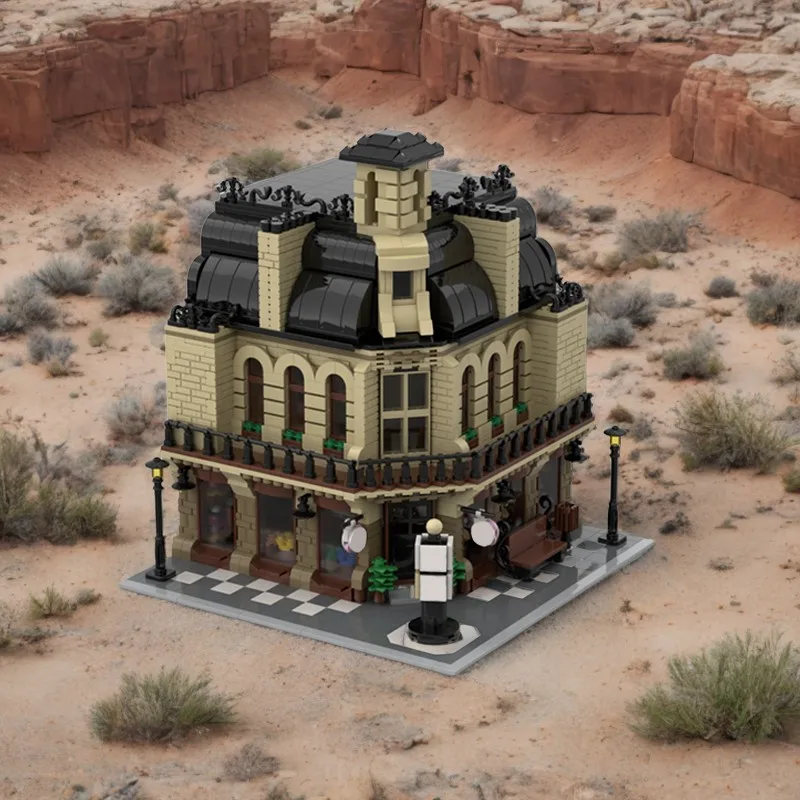 3015pcsMOC Modular Old Candy Shop DIY Grandma’s eet Shop – Heartwarming Miniature StorefrontBirthday Building Blocks Gift